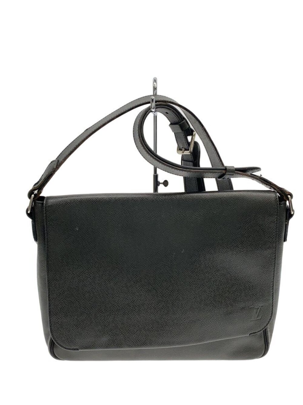 LOUIS VUITTON Roman Taiga Cowhide Black